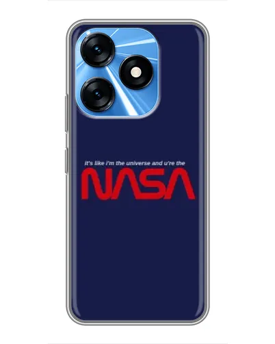 Чехол для TECNO Spark 10 с картинкой «NASA — глубокий космос»