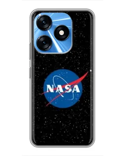 Чехол для TECNO Spark 10 с картинкой «NASA — звездное небо» Чехол для TECNO Spark 10 с картинкой «NASA — звездное небо»