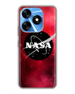 Чехол для TECNO Spark 10 с картинкой «NASA — красная туманность» Чехол для TECNO Spark 10 с картинкой «NASA — красная туманность»