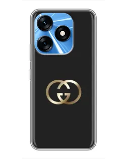 Чехол для TECNO Spark 10 с картинкой «Минимализм Gucci»