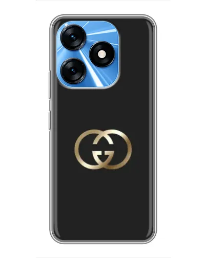 Чехол для TECNO Spark 10 с картинкой «Минимализм Gucci»