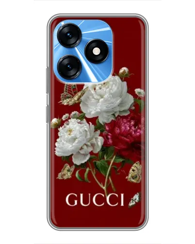 Чехол для TECNO Spark 10 с картинкой «Gucci —  сад»