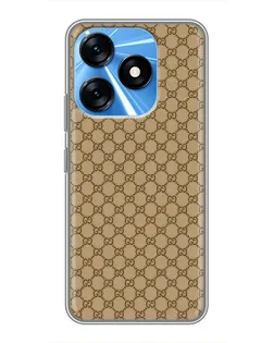 Чохол для TECNO Spark 10 з картинкою «Gucci — класичний беж» Чохол для TECNO Spark 10 з картинкою «Gucci — класичний беж»