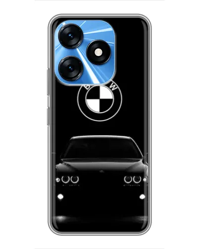 Чохол для TECNO Spark 10 з картинкою «BMW — погляд з темряви»