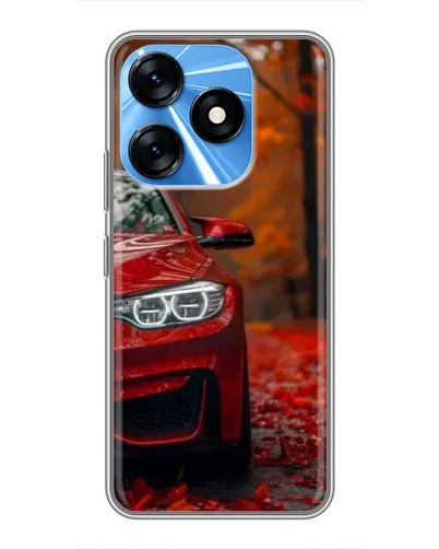 Чохол для TECNO Spark 10 з картинкою «Осіння BMW M4»