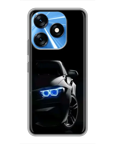 Чехол для TECNO Spark 10 с картинкой «BMW — ночной взгляд» Чехол для TECNO Spark 10 с картинкой «BMW — ночной взгляд»