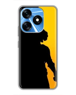Чехол для TECNO Spark 10 с картинкой «Тень воина PUBG»
