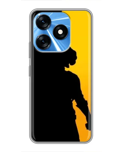 Чехол для TECNO Spark 10 с картинкой «Тень воина PUBG»