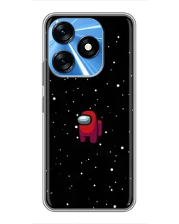 Чехол для TECNO Spark 10 с картинкой «Красный Among Us» Чехол для TECNO Spark 10 с картинкой «Красный Among Us»