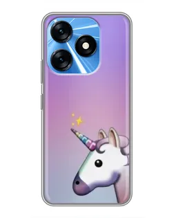 Чохол для TECNO Spark 10 з картинкою «Єдиноріг градієнт» Чохол для TECNO Spark 10 з картинкою «Єдиноріг градієнт»