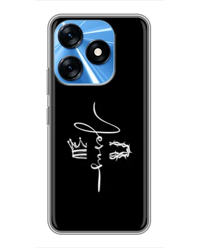 Чехол для TECNO Spark 10 с картинкой «Король Славы Jesus»