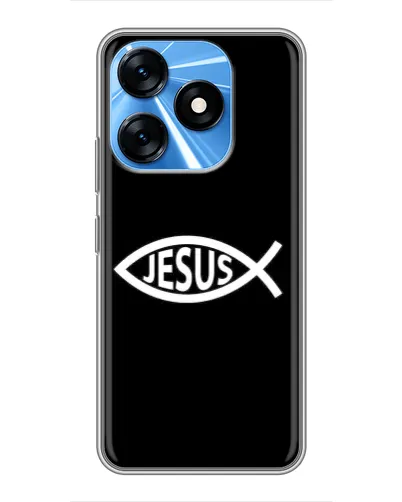Чехол для TECNO Spark 10 с картинкой «Классический Jesus»