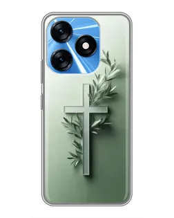 Чехол для TECNO Spark 10 с картинкой «Оливковая ветвь»
