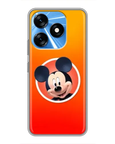 Чохол для TECNO Spark 10 з картинкою «Mickey в колі»