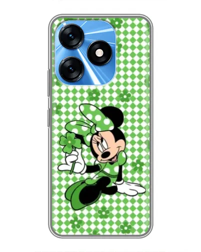 Чохол для TECNO Spark 10 з картинкою «Mickey в клітинку»