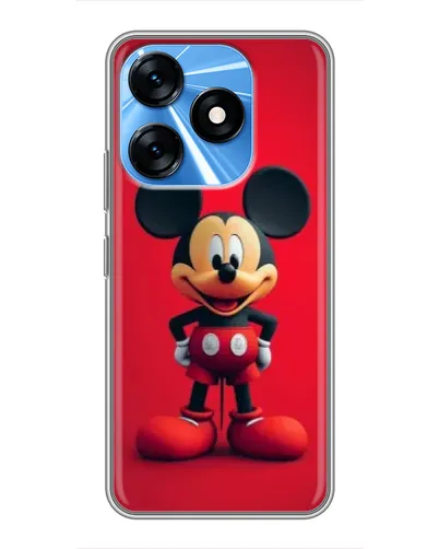 Чохол для TECNO Spark 10 з картинкою «Mickey в повний зріст»