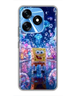 Чохол для TECNO Spark 10 з картинкою «Неоновий океан»