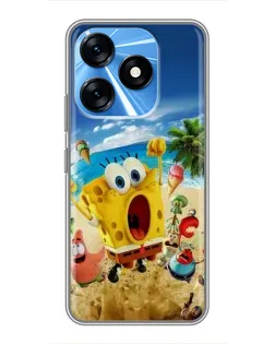 Чохол для TECNO Spark 10 з картинкою «Розваги на пляжі»