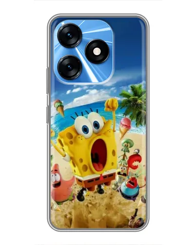 Чохол для TECNO Spark 10 з картинкою «Розваги на пляжі»