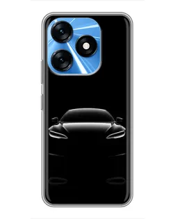 Чохол для TECNO Spark 10 з картинкою «Силует Tesla Night» Чохол для TECNO Spark 10 з картинкою «Силует Tesla Night»