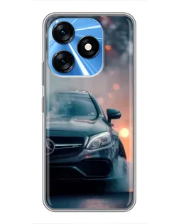 Чохол для TECNO Spark 10 з картинкою «Mercedes — нічне місто» Чохол для TECNO Spark 10 з картинкою «Mercedes — нічне місто»
