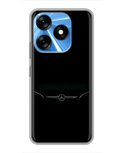 Чехол для TECNO Spark 10 с картинкой «Mercedes Stealth Look»