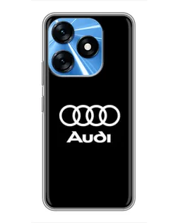 Чохол для TECNO Spark 10 з картинкою «Класичне лого Audi» Чохол для TECNO Spark 10 з картинкою «Класичне лого Audi»