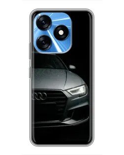 Чохол для TECNO Spark 10 з картинкою «Audi — деталізація кузова» Чохол для TECNO Spark 10 з картинкою «Audi — деталізація кузова»