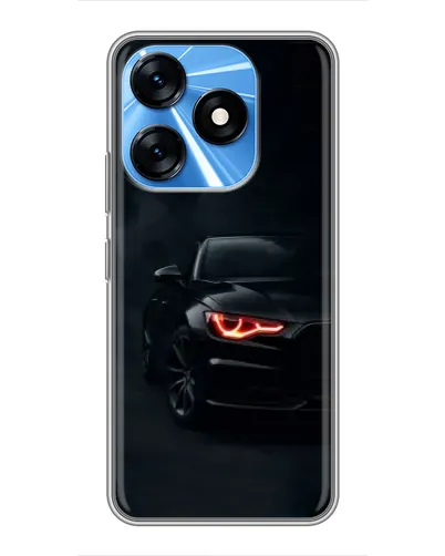 Чехол для TECNO Spark 10 с картинкой «Audi — хищный взгляд»