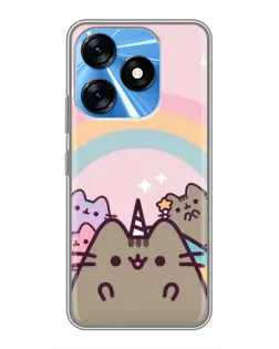 Чохол для TECNO Spark 10 з картинкою «Єдиноріг Pusheen» Чохол для TECNO Spark 10 з картинкою «Єдиноріг Pusheen»
