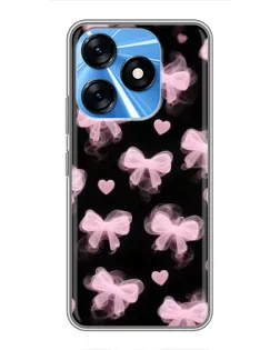Чехол для TECNO Spark 10 с картинкой «Геометрия банта»