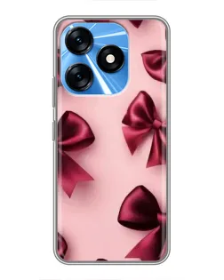 Чехол для TECNO Spark 10 с картинкой «Бордовый атлас» Чехол для TECNO Spark 10 с картинкой «Бордовый атлас»
