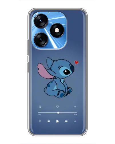 Чохол для TECNO Spark 10 з картинкою «Музичний Stitch» Чохол для TECNO Spark 10 з картинкою «Музичний Stitch»