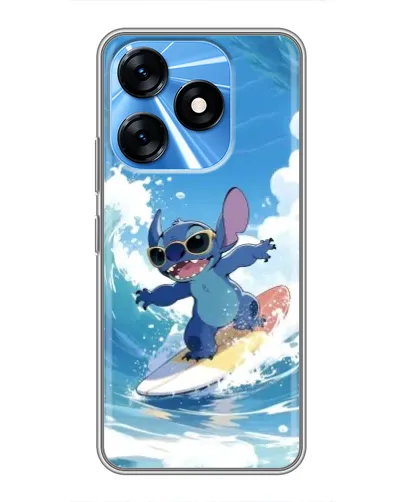 Чохол для TECNO Spark 10 з картинкою «Стіч на хвилі» Чохол для TECNO Spark 10 з картинкою «Стіч на хвилі»
