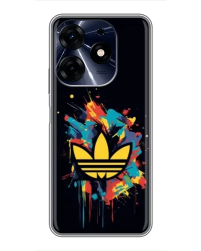 Чехол для TECNO Spark 10c с картинкой «Adidas Splash»