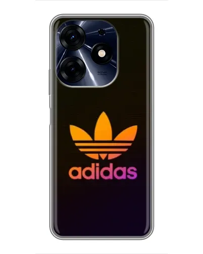 Чехол для TECNO Spark 10c с картинкой «Градиент Adidas»