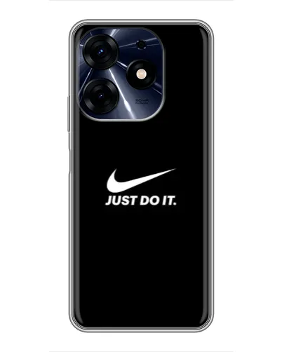 Чехол для TECNO Spark 10c с картинкой «Минимализм от Nike»