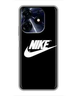 Чохол для TECNO Spark 10c з картинкою «Мазки фарби Nike»