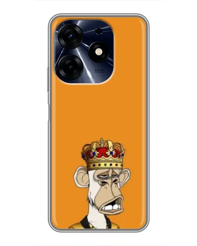 Чехол для TECNO Spark 10c с картинкой «Золотая обезьяна Bored Ape» Чехол для TECNO Spark 10c с картинкой «Золотая обезьяна Bored Ape»