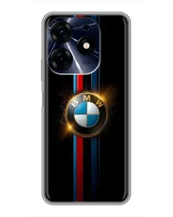 Чехол для TECNO Spark 10c с картинкой «BMW M-Power неон» Чехол для TECNO Spark 10c с картинкой «BMW M-Power неон»