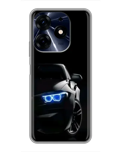 Чехол для TECNO Spark 10c с картинкой «BMW — ночной взгляд» Чехол для TECNO Spark 10c с картинкой «BMW — ночной взгляд»