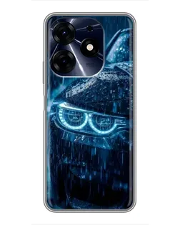 Чехол для TECNO Spark 10c с картинкой «BMW под дождем» Чехол для TECNO Spark 10c с картинкой «BMW под дождем»