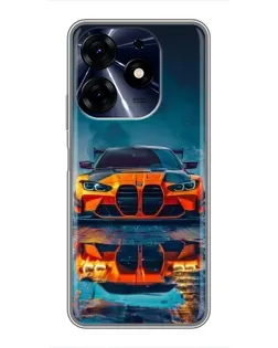 Чехол для TECNO Spark 10c с картинкой «BMW — золотая эмблема» Чехол для TECNO Spark 10c с картинкой «BMW — золотая эмблема»
