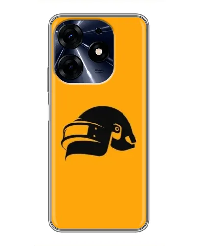Чехол для TECNO Spark 10c с картинкой «PUBG — золотой шлем» Чехол для TECNO Spark 10c с картинкой «PUBG — золотой шлем»