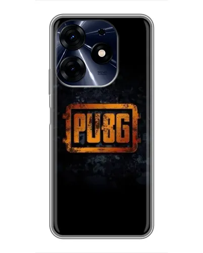 Чехол для TECNO Spark 10c с картинкой «PUBG — золотой логотип» Чехол для TECNO Spark 10c с картинкой «PUBG — золотой логотип»