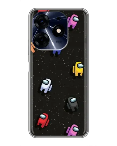 Чехол для TECNO Spark 10c с картинкой «Космический паттерн Among Us» Чехол для TECNO Spark 10c с картинкой «Космический паттерн Among Us»