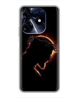 Чехол для TECNO Spark 10c с картинкой «Терновый венец»