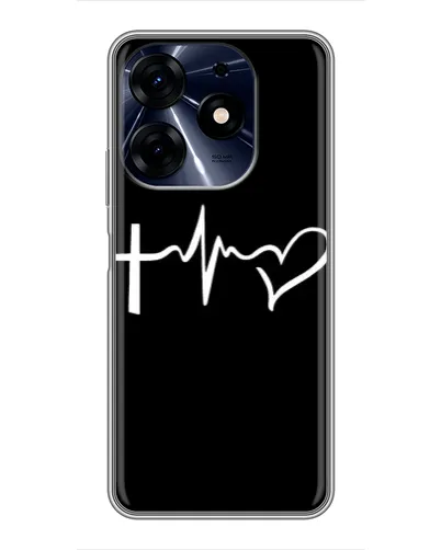 Чехол для TECNO Spark 10c с картинкой «Пульс веры» Чехол для TECNO Spark 10c с картинкой «Пульс веры»