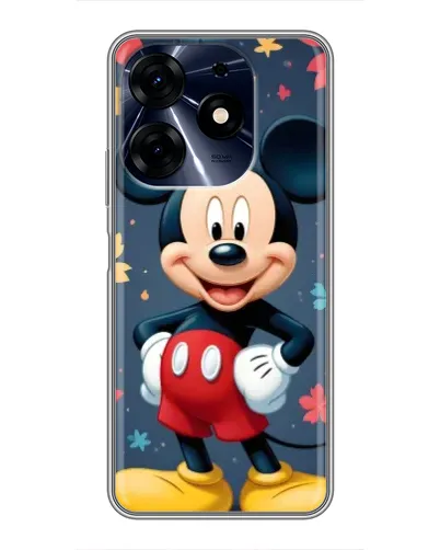 Чехол для TECNO Spark 10c с картинкой «Осенний Mickey Mouse»