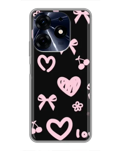 Чехол для TECNO Spark 10c с картинкой «Сатиновый бант» Чехол для TECNO Spark 10c с картинкой «Сатиновый бант»